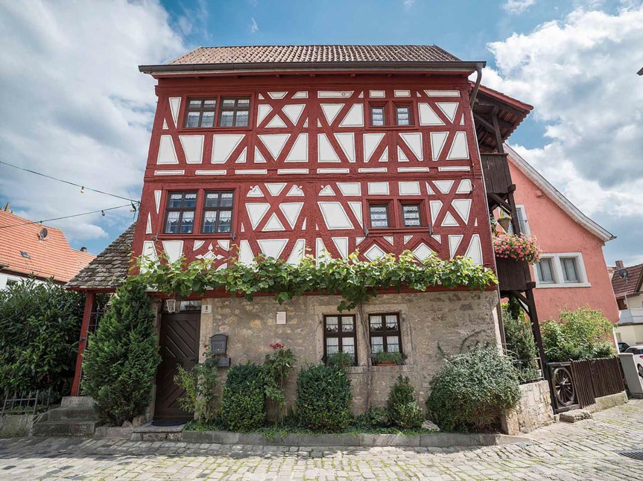 Gaestehaus Moenchshof Sommerhausen Exterior foto